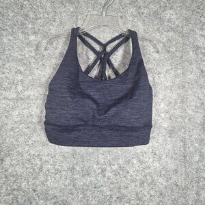 Core 10 Women's Athletic Sports Bra Purple/Black Size S